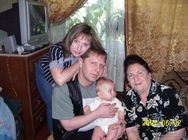 2007 с мамой, сестрой, племянницей